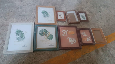 Creative Solid Wooden Photo Frame (Mix Design & Size / 1 Pc)